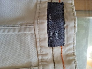Pantalón Zara Beige
