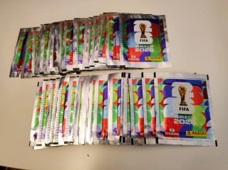 46 Sobres Panini Mundial 2026 + 10 cromos digital