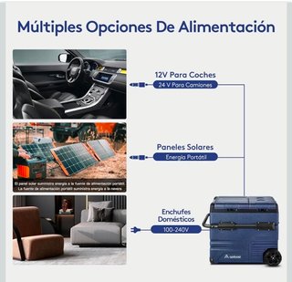 Nevera Portátil Eléctrica con Batería