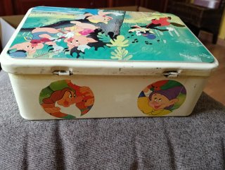 Caja Antigua Disney Los Tres Cerditos