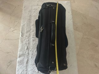 Porta trajes negro Roncato