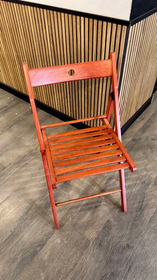 Lote de Sillas Plegables Madera de Ikea (Treje)