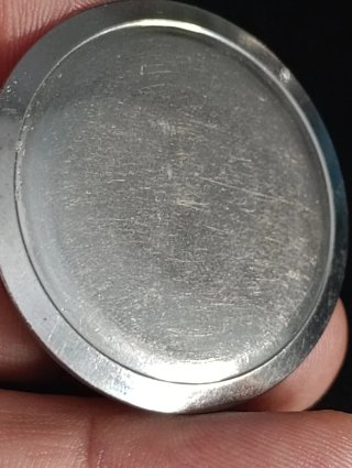 Tapa Omega Acero Inoxidable Vintage