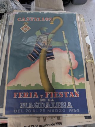 Cartel Feria Barcelona 1953