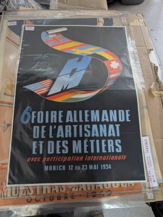 Cartel Feria Barcelona 1953
