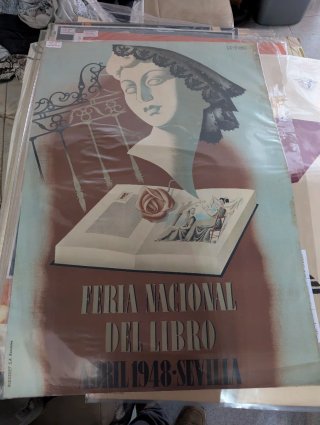 Cartel Feria Barcelona 1953