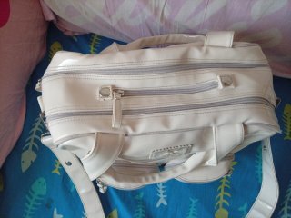 Bolso Pasito a Pasito blanco para cochecito