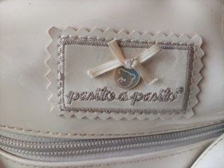 Bolso Pasito a Pasito blanco para cochecito