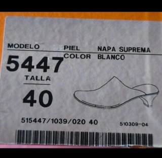 Zapatos Pielsa Mujer Blancos con poco tacon