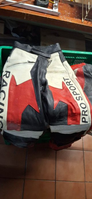 Traje Moto Piel 2 Piezas Mujer