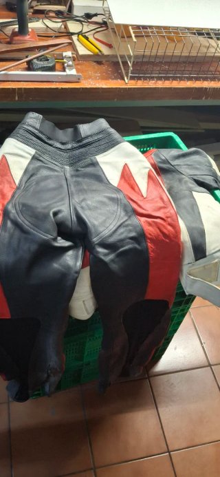 Traje Moto Piel 2 Piezas Mujer