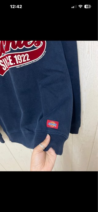 Sudadera Dickies Vintage Azul Marino Talla S