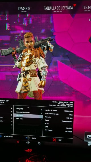 Monitor Asus ROG Swift OLED PG27AQDM 240hz