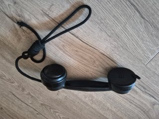 Auricular ferroviario Ericsson Negro