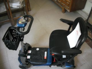 Silla de Ruedas Eléctrica Plegable