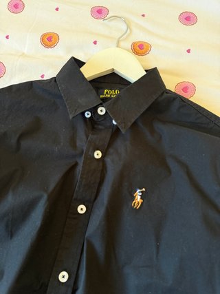 Camisa Polo Ralph Lauren Negra Talla S