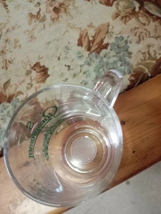 Bicchiere Staropramen con disegno Praga