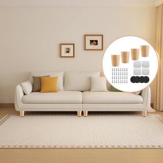 Patas Madera 6cm (4 uds)
