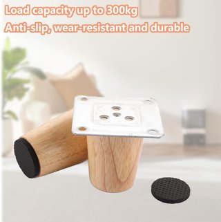 Patas Madera 6cm (4 uds)