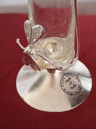 Vaso Kristall Design Silvory Argento Oro