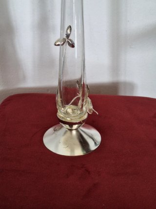 Vaso Kristall Design Silvory Argento Oro