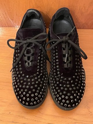 PINKO - sneakers negro bisuteria 38