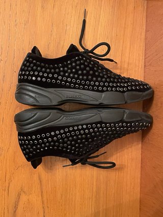 PINKO - sneakers negro bisuteria 38