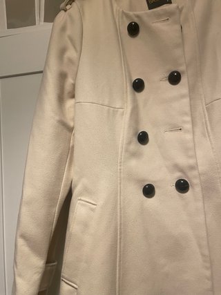 Abrigo Sfera Beige Doble Botonadura