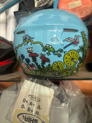 Casco Moto Talla M Diseño Infantil