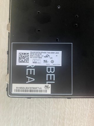 Tastiera retroilluminata Dell Latitude 5490/7490