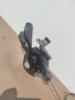 Shimano XT Pulsador y Cambio