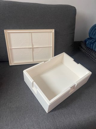 Caja Almacenamiento Lego-Ikea Blanca