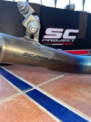 Colectores SC Project Titanio Kawasaki Z900 Full