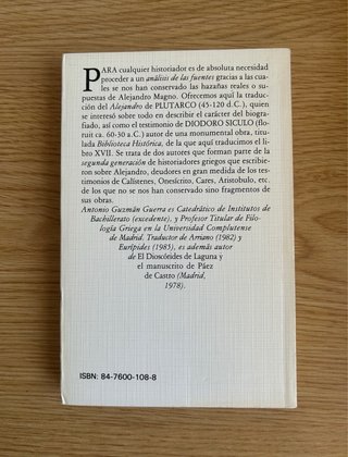 Alejandro Magno. Plutarco / Diodoro. Akal clásica