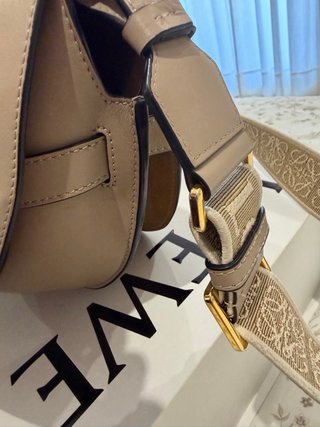 Bandolera Loewe Gate Mediana Beige
