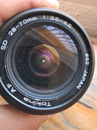Minolta DYNAX 5000i + Tokina 28-70mm