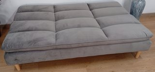 Sofá ·Cama Confort, ·Gris Oscuro. Cómodo. ¡Oferta!