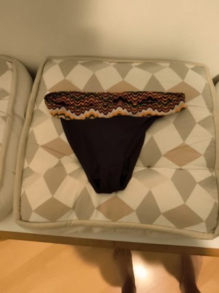 Bikini Negro y Multicolor