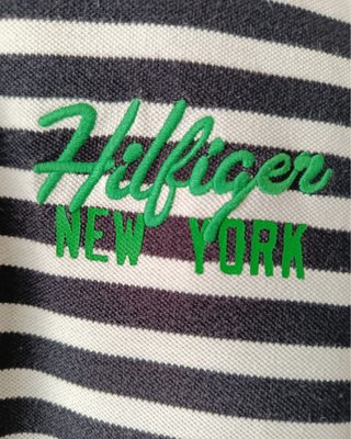 Polo Tommy Hilfiger Rayas Talla L