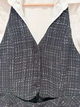 Vestido Zara tweed 3 piezas