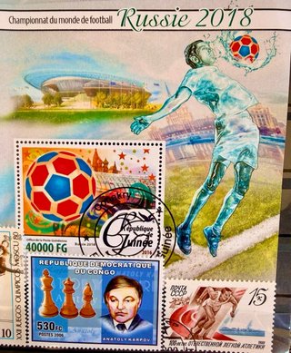 Sellos deportivos y fútbol vintage colección