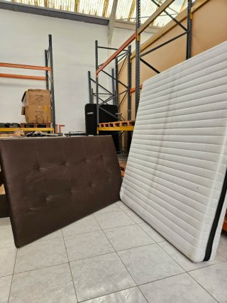 Set Letto 180x200: Divano + Materasso + Testiera