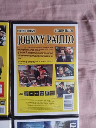 4 Películas DVD: Full Monty, Johnny Palillo, La Ci