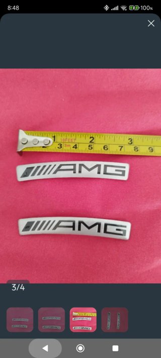 Anagrama Mercedes AMG