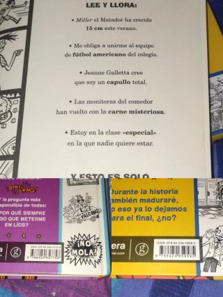 2 libros Los peores años de mi vida