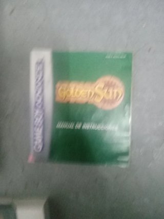 Golden Sun GBA (Game Boy Advance) RPG