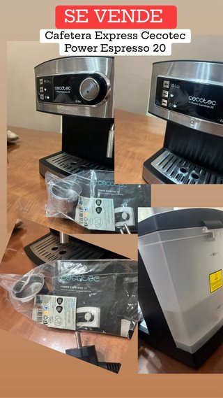 Cafetera Express Cecotec Power Espresso 20
