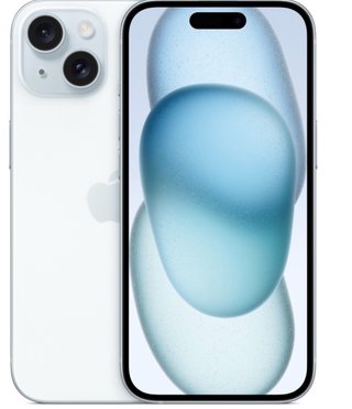 iPhone 15 128GB, color azul claro