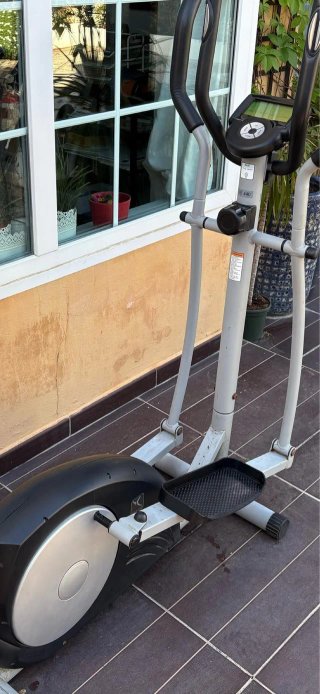 Bicicleta Elíptica Gris