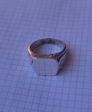 Anillo Plata 925 Hombre Talla 21